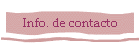 Info. de contacto